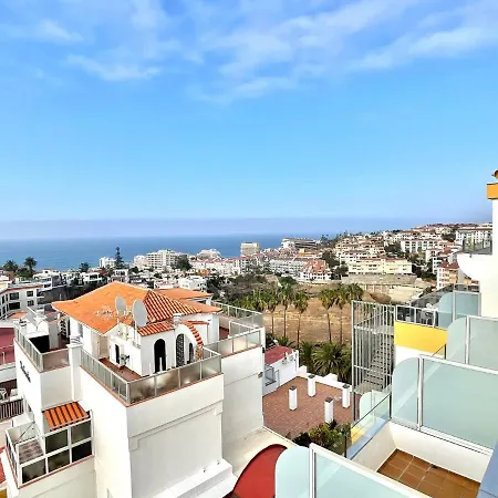 Διαμέρισμα Estudio Cs Con Wifi, Piscina En Azotea Con Vista En Puerto De La Cruz *