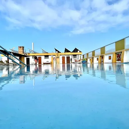 شقة Estudio Cs Con Wifi, Piscina En Azotea Con Vista En Puerto De La Cruz *