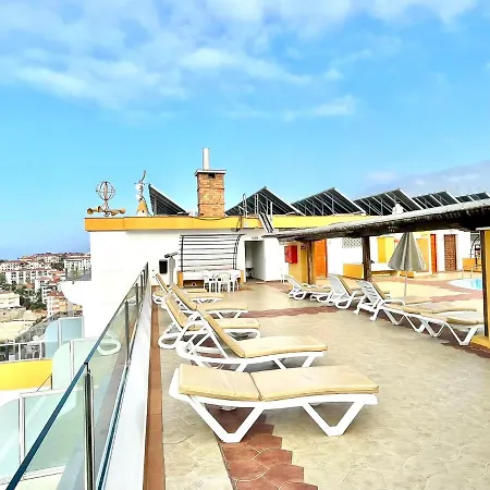Estudio Cs Con Wifi, Piscina En Azotea Con Vista En Puerto De La Cruz شقة