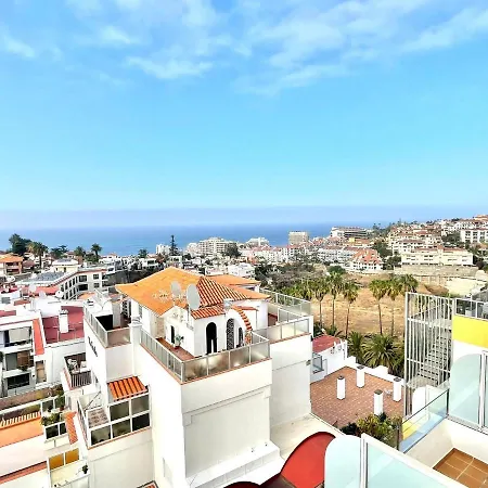 Estudio Cs Con Wifi, Piscina En Azotea Con Vista En Puerto De La Cruz شقة