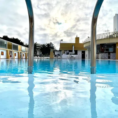 Estudio Cs Con Wifi, Piscina En Azotea Con Vista En Puerto De La Cruz شقة *